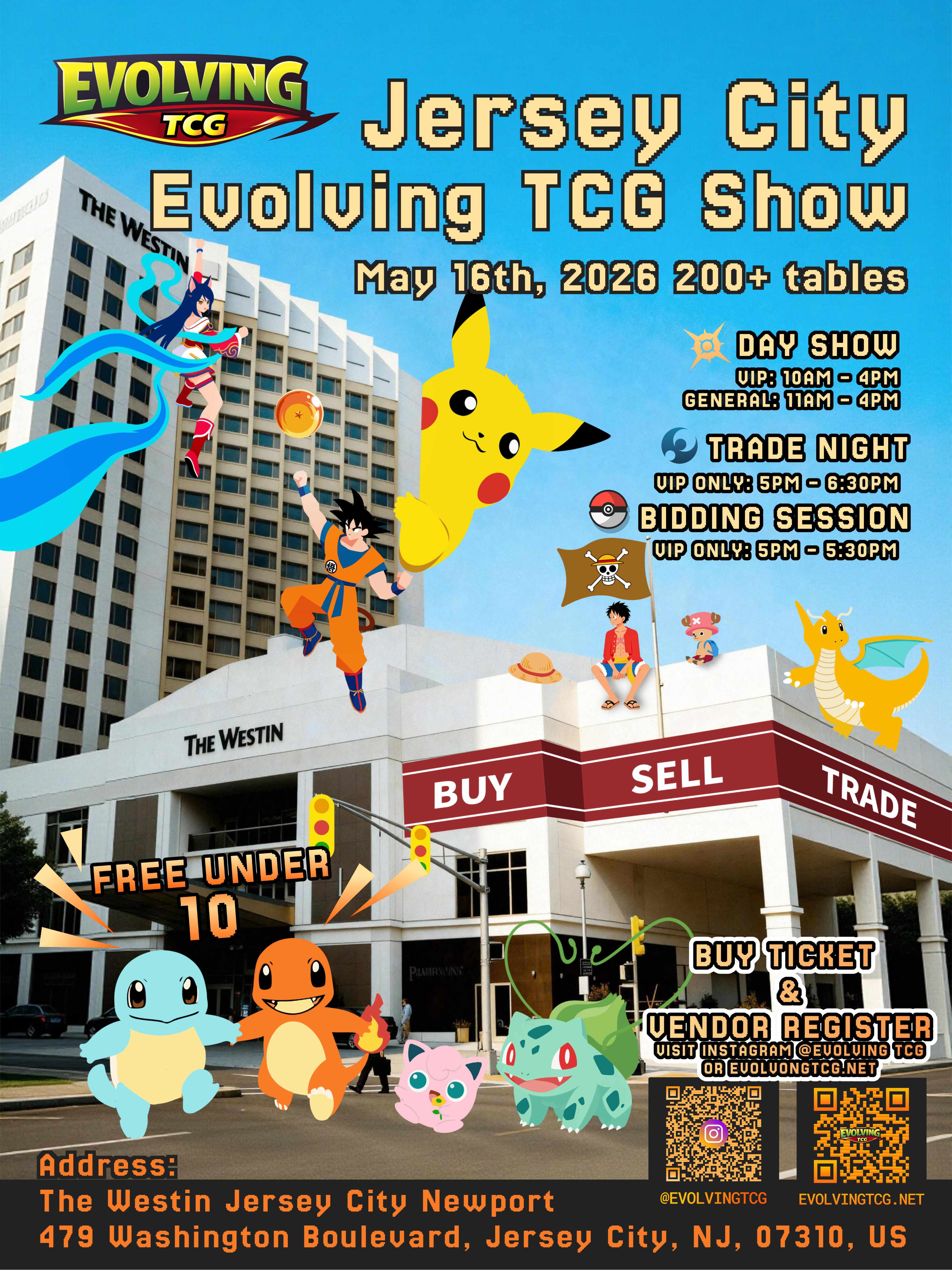 Jersey City Evolving TCG Show — May 16, 2026