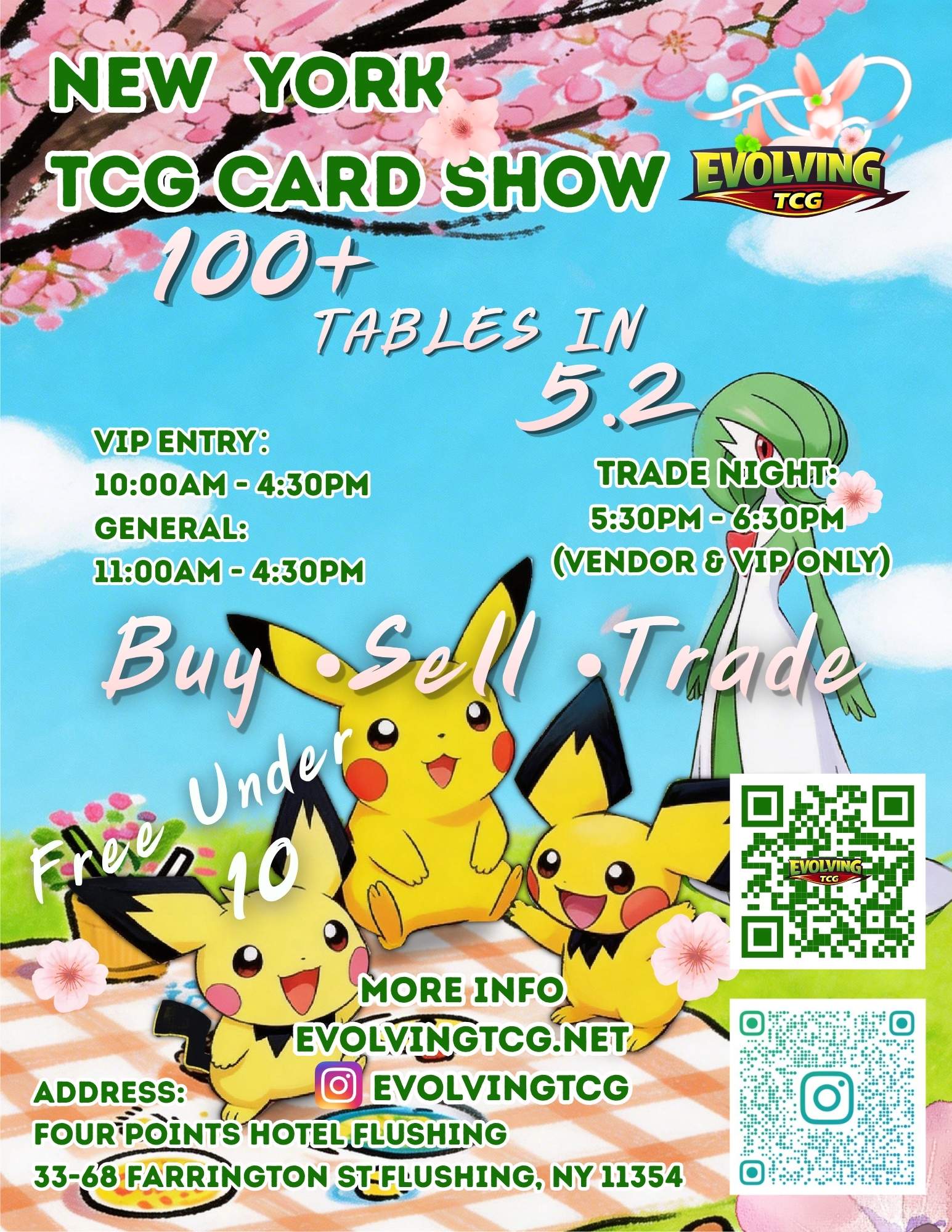 New York TCG Card Show — Flushing May 2, 2026